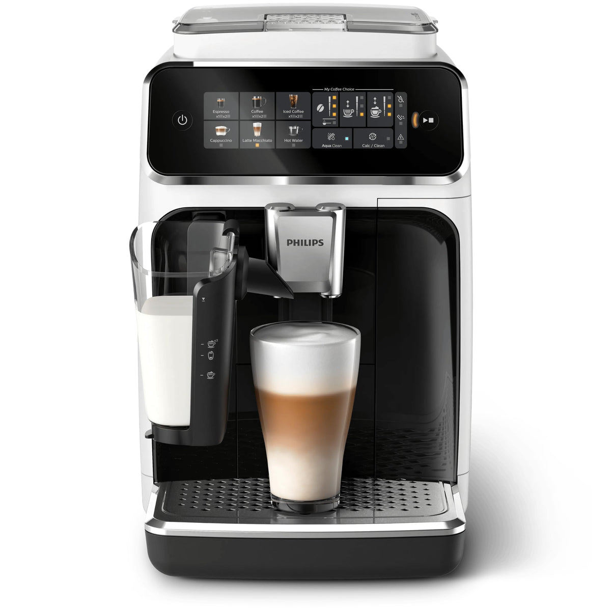 Philips LatteGo 3300 Series Fully Automatic Coffee Machine, Chrome