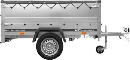 UNITRAILER Car Trailer 201 Tilting 750 kg