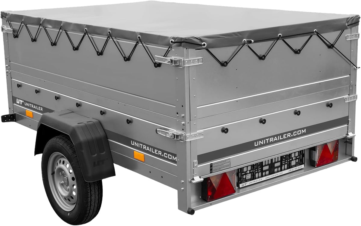 UNITRAILER Car Trailer 201 Tilting 750 kg