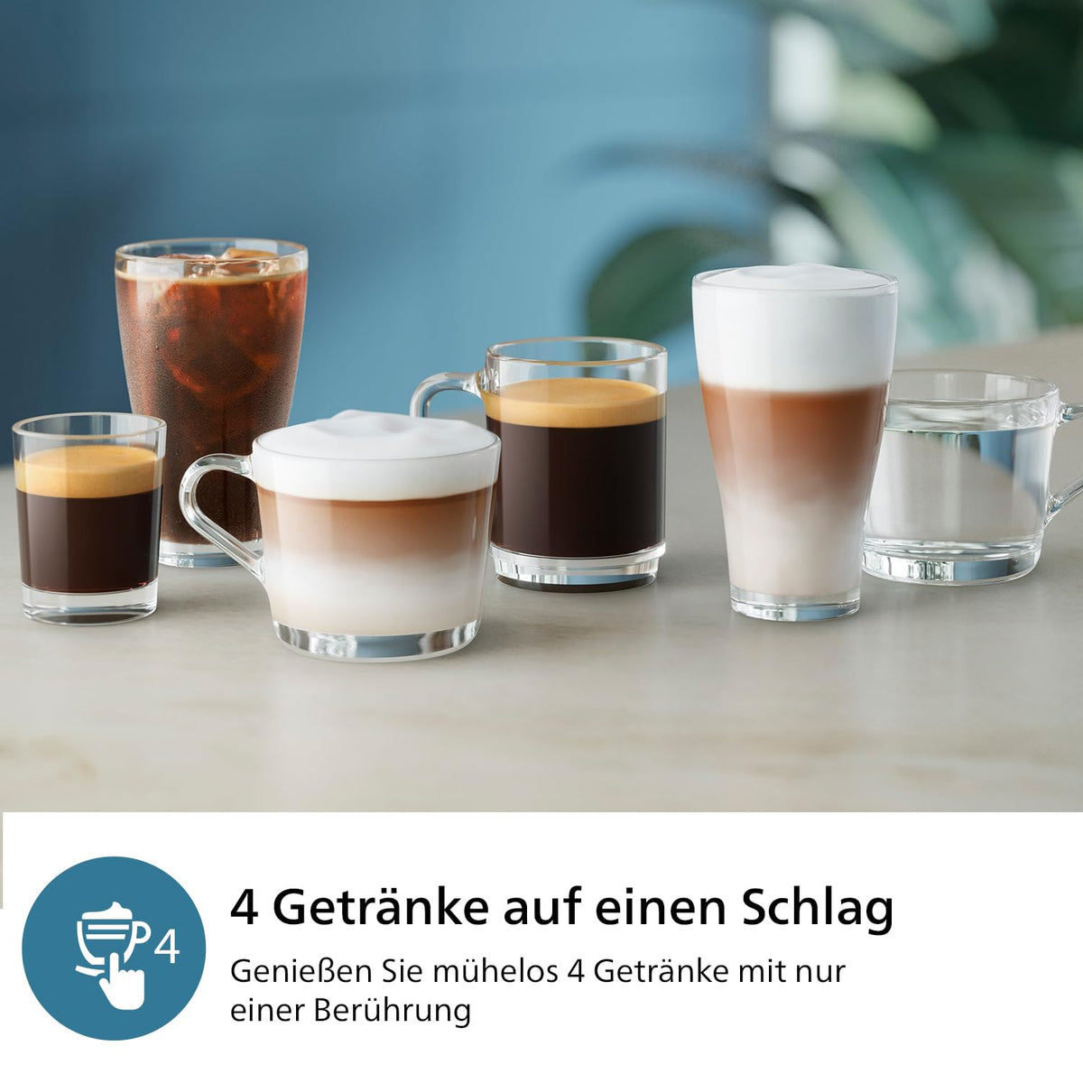 Philips LatteGo 3300 Series Fully Automatic Coffee Machine, Chrome