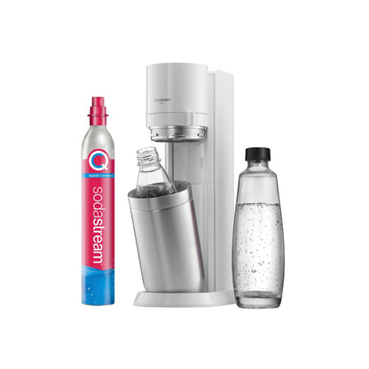 SodaStream Duo Water Carbonator – 4 x 1 Litre Carbonator Bottles & CO2