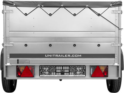 UNITRAILER Car Trailer 201 Tilting 750 kg