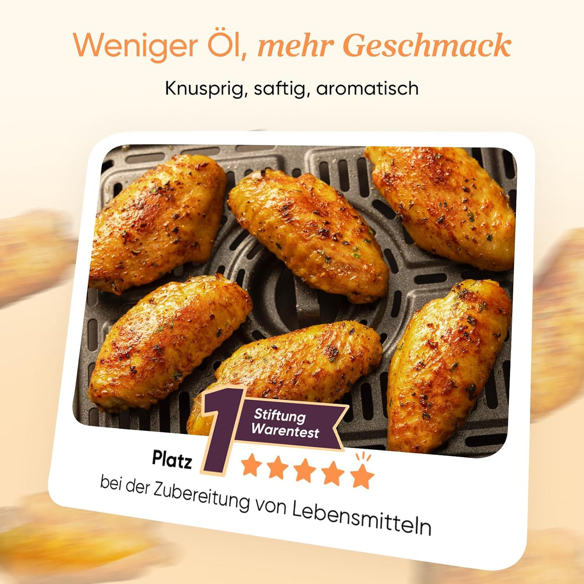 COSORI Air Fryer with 2 Chambers, 8-in-1 Dual Zone XXL 8.5L, features a dual-chamber design with viewing windows for balanced meals; Includes 50 recipes, Energy-saving and serves 1-5 people