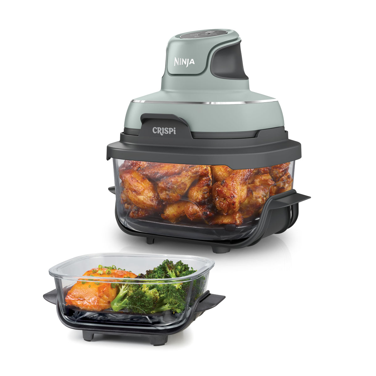 Ninja CRISPi Portable Air Fryer 3.8L 4-in-1 1700W Grey