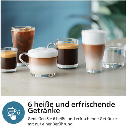 Philips LatteGo 3300 Series Fully Automatic Coffee Machine, Chrome
