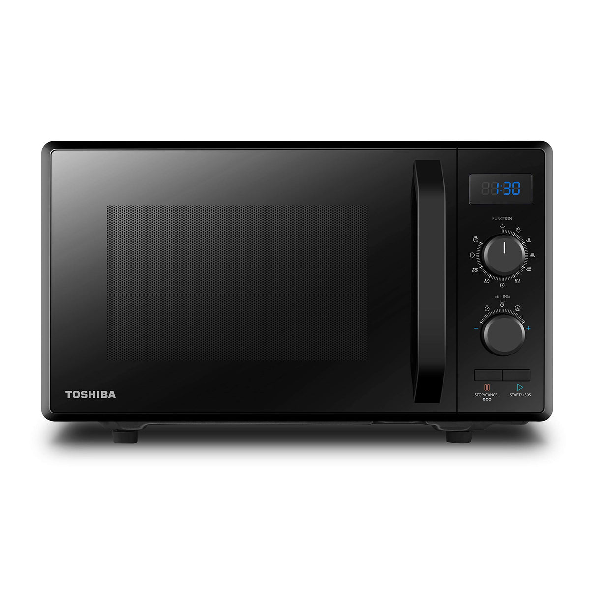 Toshiba MW3-AG25PFI(BK) Microwave with Grill Function - 25L 3-in-1 Combination Device | 900W Origin Inverter | 1100W Grill | Built-in Device | Digital | 57dB Quiet | Master Defrost Program | Black