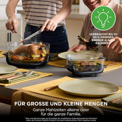Ninja CRISPi Portable Air Fryer 3.8L 4-in-1 1700W Stone Gold