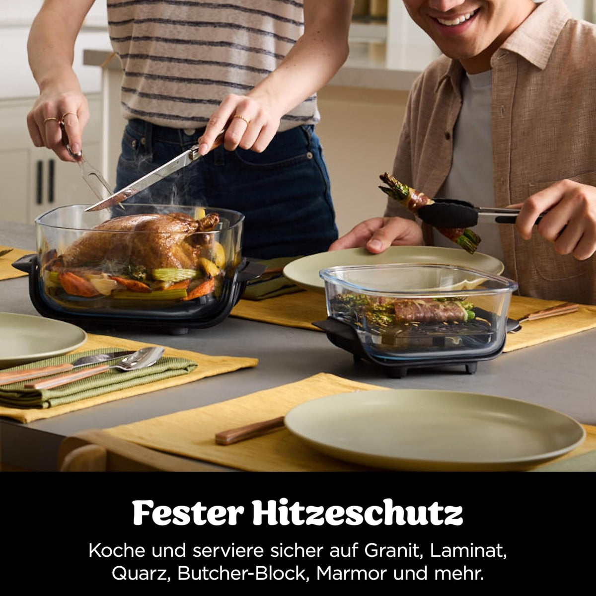 Ninja CRISPi Portable Air Fryer 3.8L 4-in-1 1700W Grey