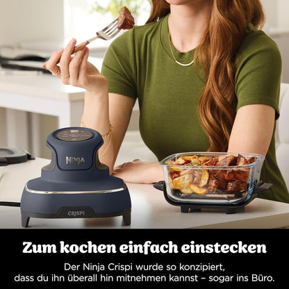 Ninja CRISPi Portable Air Fryer 3.8L 4-in-1 1700W Grey
